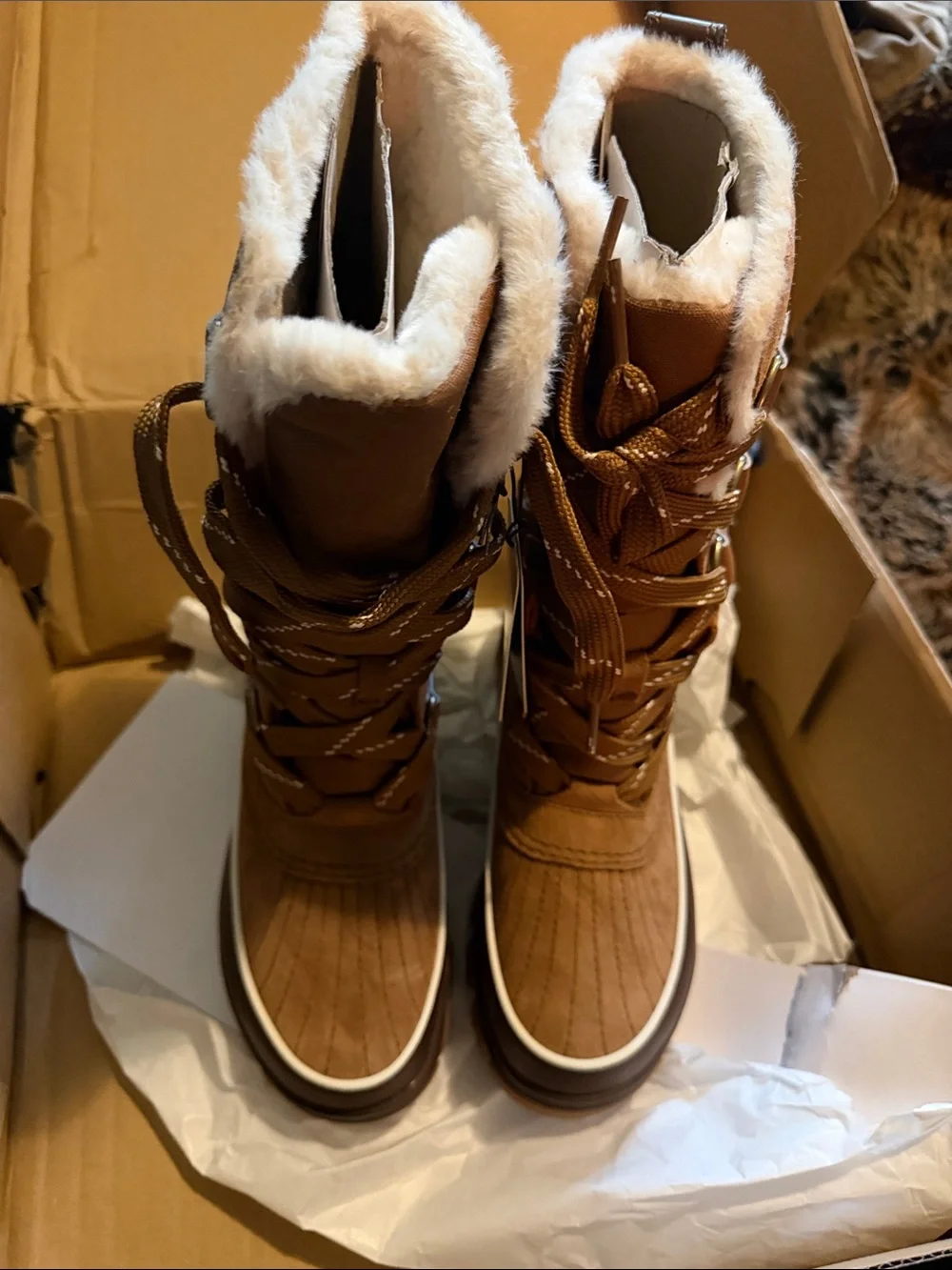 NWT Sorel Tivoli V Tall Waterproof Boots 7